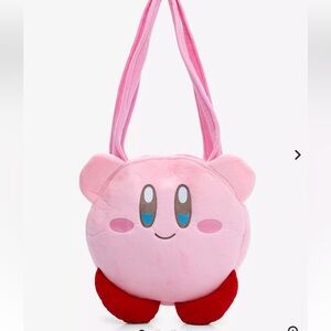 Pink Kirby Plush Tote Bag